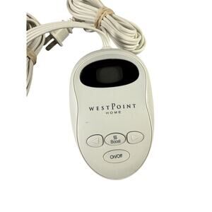Westpoint Home Electric Heating Blanket Controller Black UL Listed